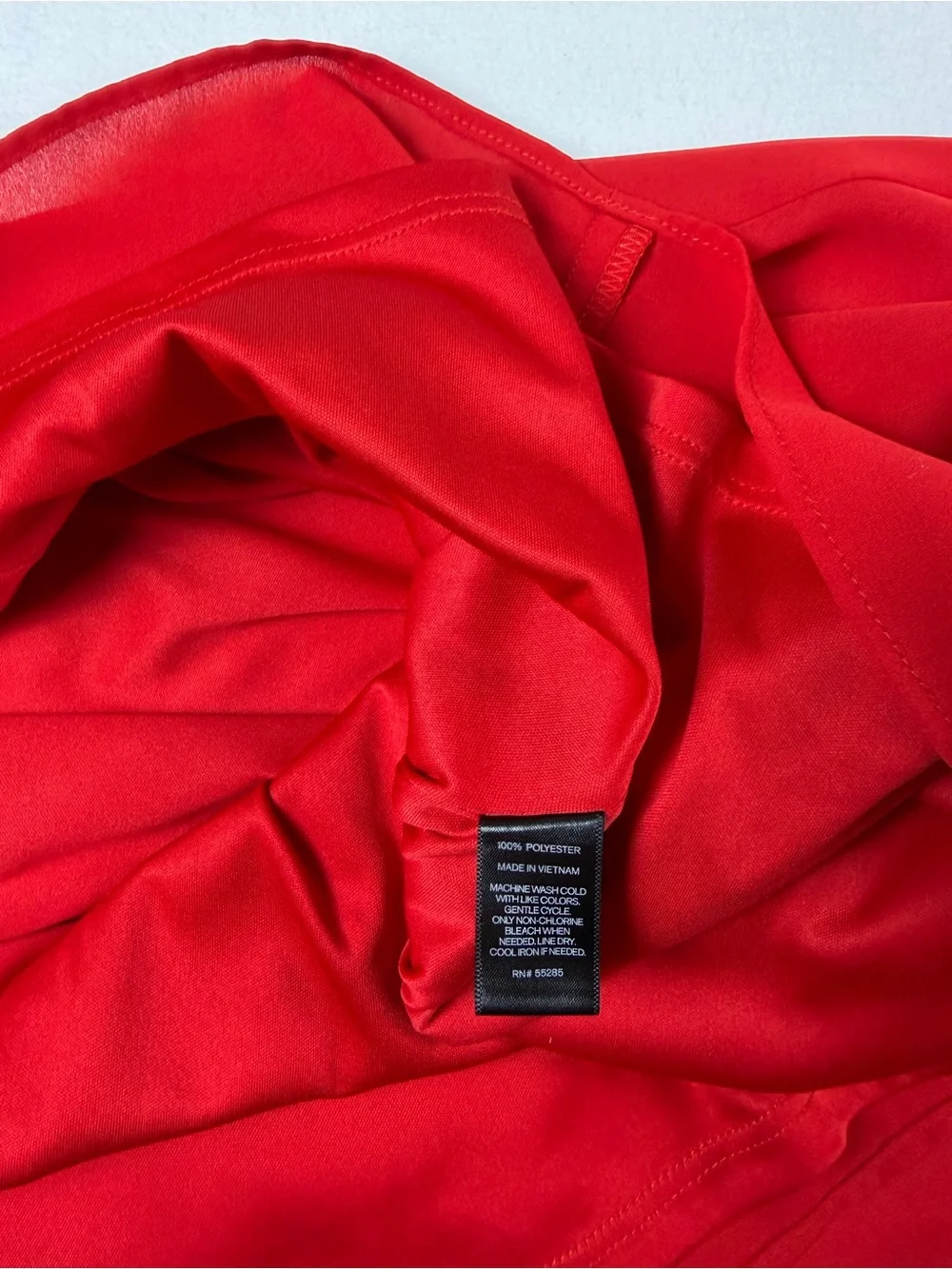 EXPRESS Red Open Back Strappy Cami Mini Dress Size 6 Cocktail Party Date Night - Picture 7 of 8